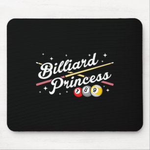 Alfombrilla De Ratón Jugadores Billiard Princess Pool Billia