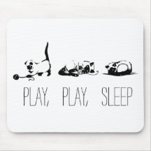 Jugar, Jugar, Dormir Mousepad