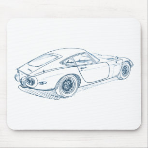 Alfombrilla De Ratón Juguete 2000GT