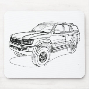 Alfombrilla De Ratón Juguete 4Runner gen3 1996+