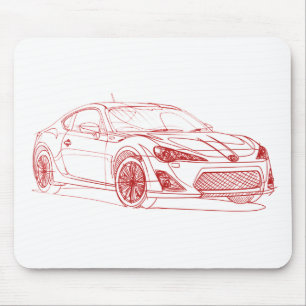 Alfombrilla De Ratón Juguete 86 GTS 2012