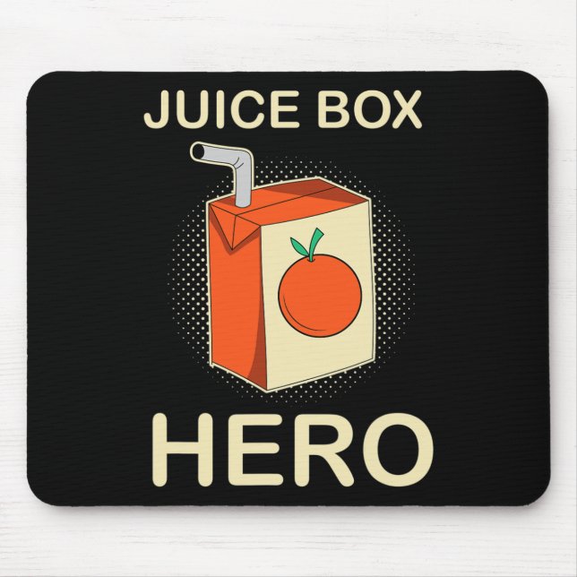 Alfombrilla De Ratón Juice Box Hero Diabetes Awareness Mes (Frente)