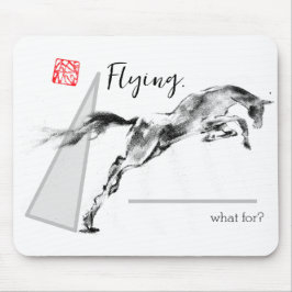 Alfombrilla De Ratón Jumping Horse    mouse pad  