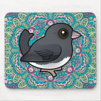 Alfombrilla De Ratón Junco de ojos oscuros (color pizarra)