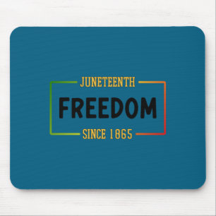 Alfombrilla De Ratón Juneteenth 1865 celebrando la libertad negra