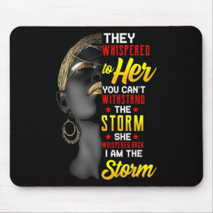 Alfombrilla De Ratón Juneteenth Yo Soy La Tormenta Mujeres Negras Mes D