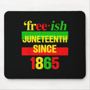 Alfombrilla De Ratón Junio de 1865 Historia negra Libertad afroamerican