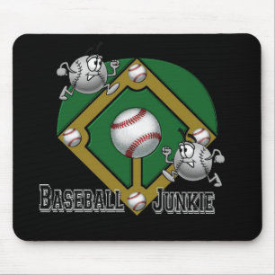 Alfombrilla De Ratón Junkie Whimsical De Béisbol