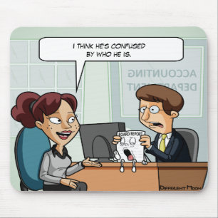 Alfombrilla De Ratón Junta de Directores Pun Mouse Pad