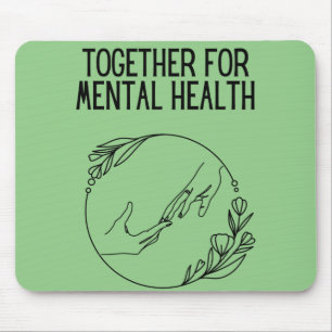 Alfombrilla De Ratón Juntos por la salud mental