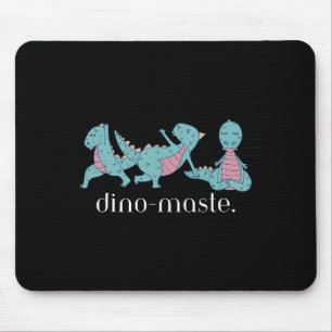 Alfombrilla De Ratón Juric Dinosaur Yoga Dino-maestro Vibraciones Zen D