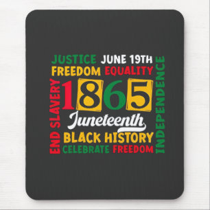 Alfombrilla De Ratón Justicia 19 de junio Igualdad de Libertad 1865
