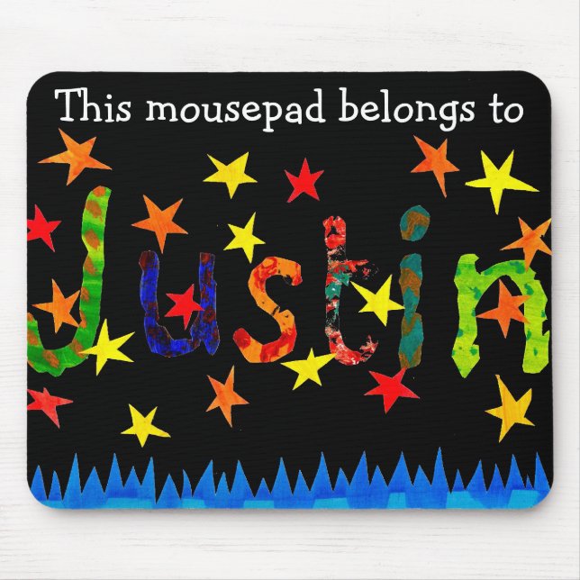 Alfombrilla De Ratón 'Justin' Mousepad (Frente)