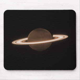 Alfombrilla De Ratón JWST James Webb Telescopio Espacial Saturn Infrarr