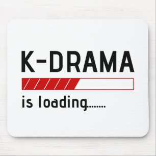 Alfombrilla De Ratón K-drama está cargando... - Almohadilla del ratón