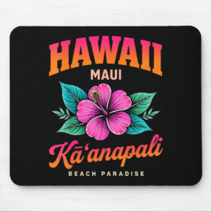 Alfombrilla De Ratón Kaanapali Hawaii Paraíso de la Playa de Verano Isl