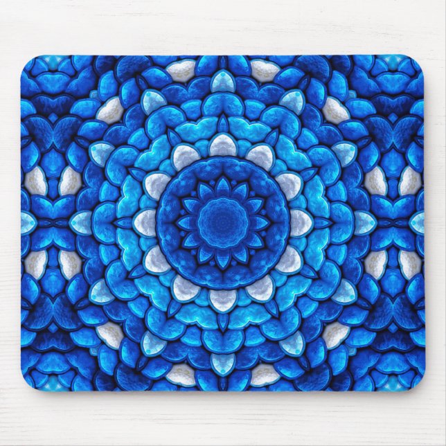 Alfombrilla De Ratón Kaleidoscope Art 37 Mousepad (Frente)