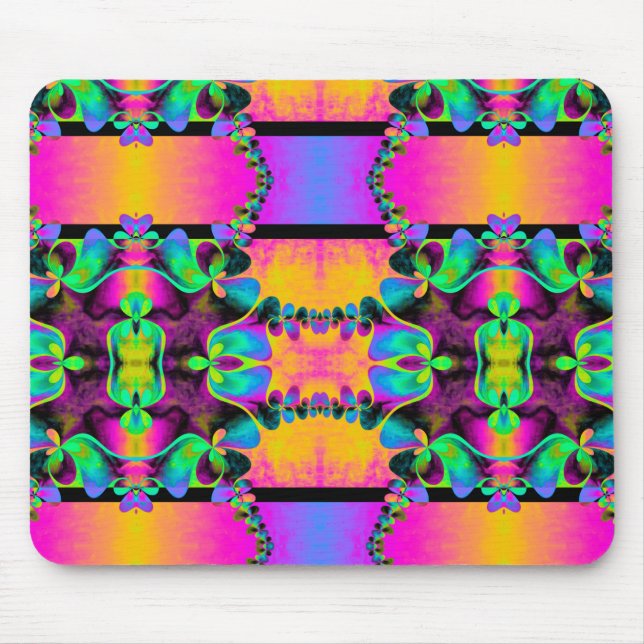 Alfombrilla De Ratón Kaleidoscope Mosaic V + tus ideas (Frente)