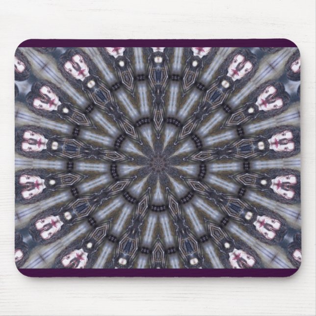 ALFOMBRILLA DE RATÓN KALEIDOSCOPIO PSICODELIC/RECUERDOS MÍSTICOS (Frente)