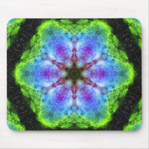 Alfombrilla De Ratón Kaleidoscopio verde