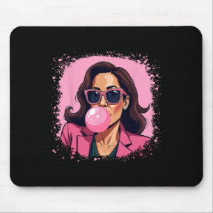 Alfombrilla De Ratón Kamala Harris Pink Bubble Gum