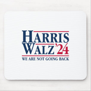Alfombrilla De Ratón Kamala Harris Tim Walz Vp ¡No Volveremos! 1