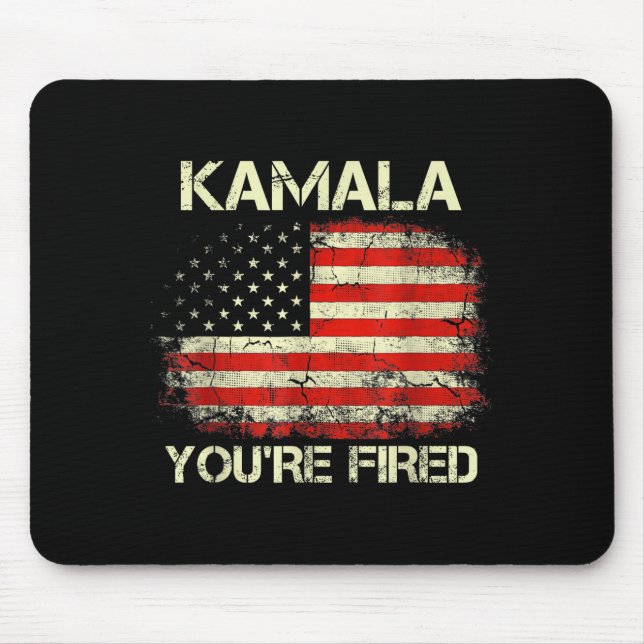 Alfombrilla De Ratón Kamala You're Fired Funny Anti Kamala Harris Elect (Frente)