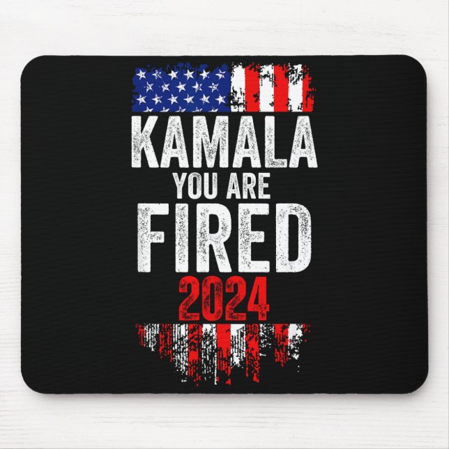 Alfombrilla De Ratón Kamala You're Fired Funny Anti Kamala Harris Elect (Frente)
