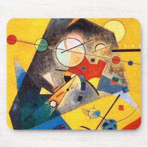 Alfombrilla De Ratón Kandinsky Armonía silenciosa Resumen Arte