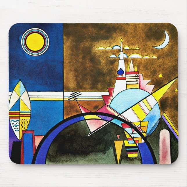 Alfombrilla De Ratón Kandinsky - La Gran Puerta de Kiev (Frente)