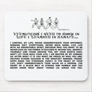 ALFOMBRILLA DE RATÓN KARATE