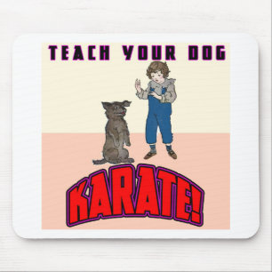 Alfombrilla De Ratón Karate 3 del perro