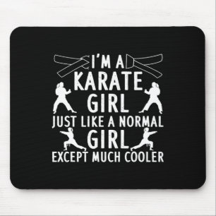 Alfombrilla De Ratón Karate Art Para Chicas Mujeres Karate Black Belt M