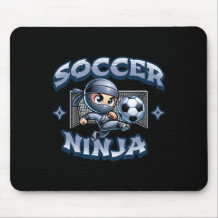 Alfombrilla De Ratón Karate de artes marciales de jugador de fútbol Nin