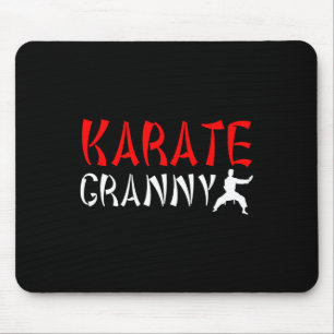 Alfombrilla De Ratón Karate Granja Orgullosa Karate Abuela 1