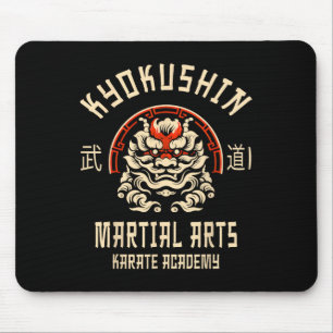 Alfombrilla De Ratón Karate Kyokushin Artes Marciales Japonesas 