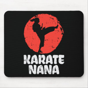 Alfombrilla De Ratón Karate Nana Ponytail Kick Japan Martial Arts Gr