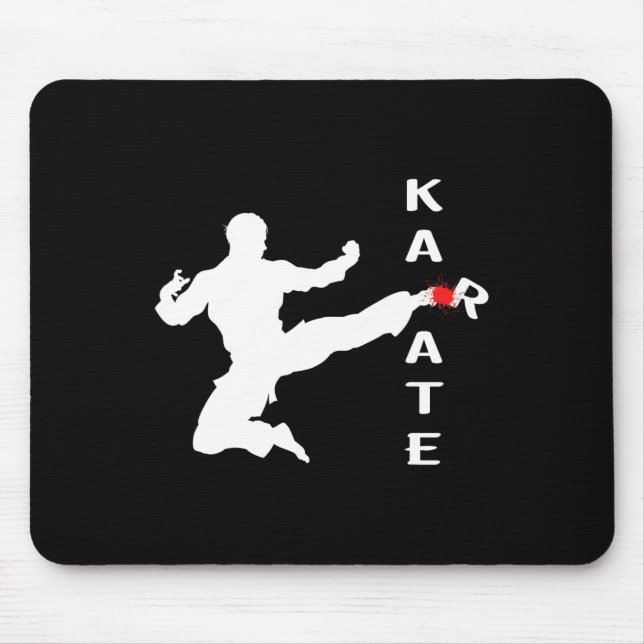Alfombrilla De Ratón Karate Shirt (Frente)