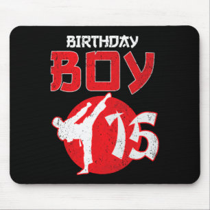 Alfombrilla De Ratón Karate Taekwondo: arte marcial de cumpleaños de 15