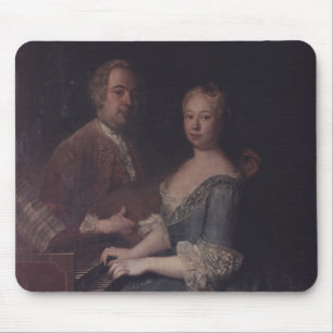 Alfombrilla De Ratón Karl-Heinrich Graun y su esposa Ana-Louise