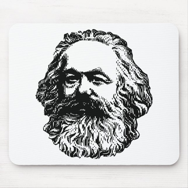 Alfombrilla De Ratón Karl Marx-4jtd4 (Frente)