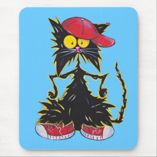 Alfombrilla De Ratón Kat fresco Hip Hop