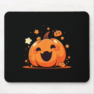 Alfombrilla De Ratón Kawaii Calabaza Anime Cottagecore Hombres Niños Mu