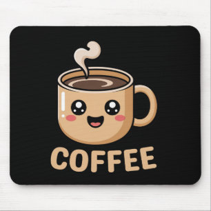 Alfombrilla De Ratón Kawaii Coffee Creamer Cup Cute Halloween Costume R