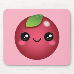 Alfombrilla De Ratón Kawaii Cranberry Mouse Pad
