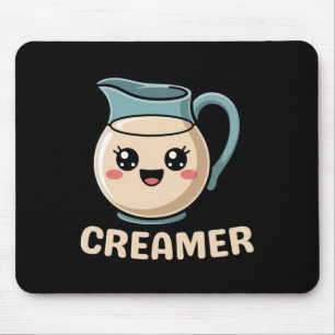 Alfombrilla De Ratón Kawaii Creamer Café Cute Costume Halloween Rista