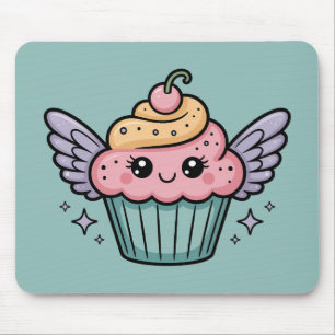 Alfombrilla De Ratón Kawaii Cupcake