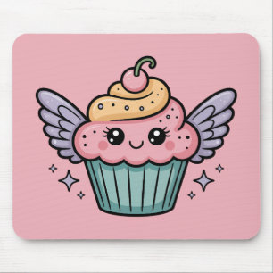 Alfombrilla De Ratón Kawaii Cupcake