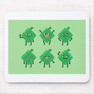 Alfombrilla De Ratón kawaii Ketupat