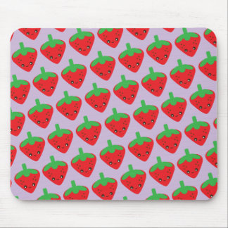 Alfombrilla De Ratón Kawaii Strawberry
